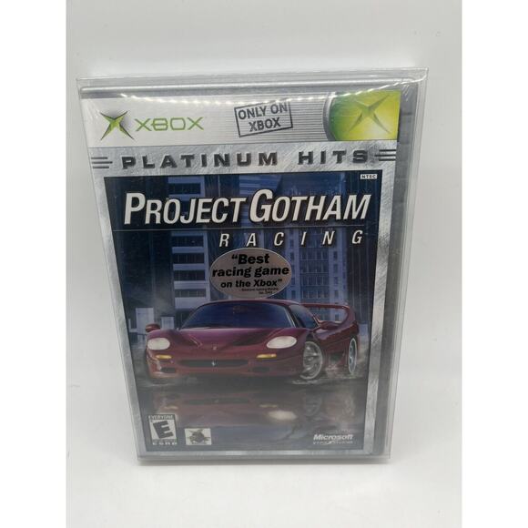 Project Gotham Racing Original Xbox Platinum Hits NEW SEALED
